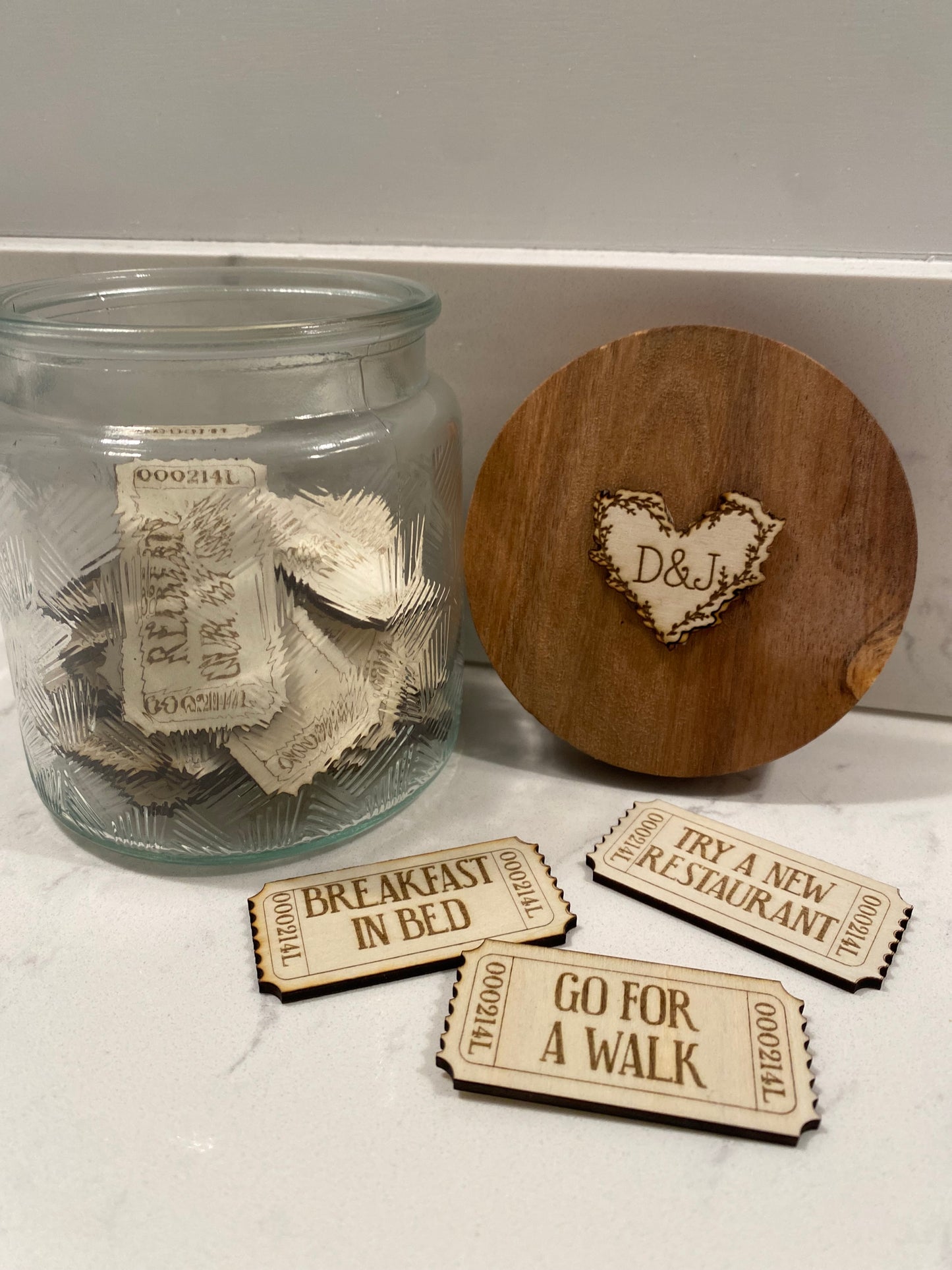 Date Night Ticket Jars