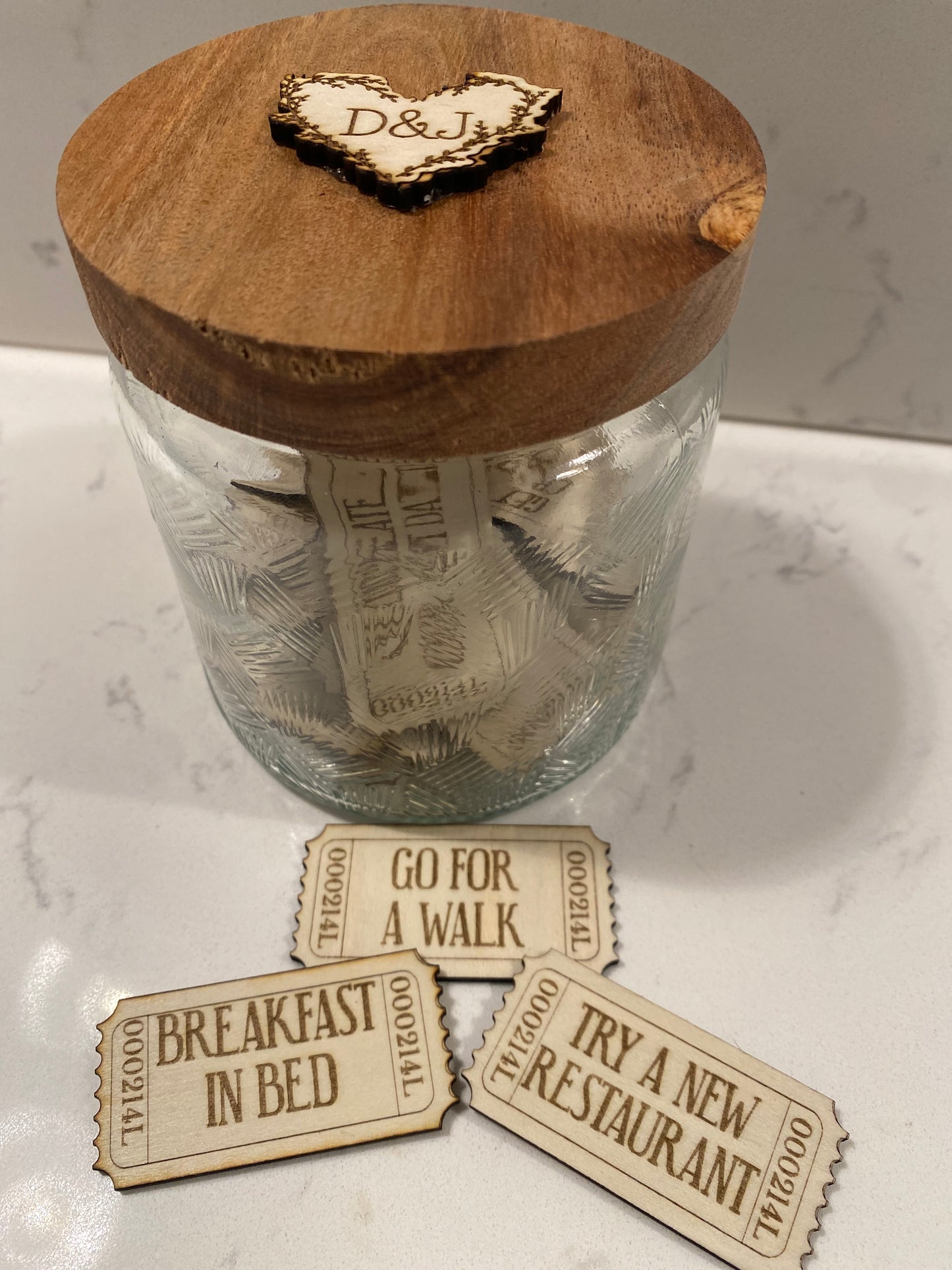 Date Night Ticket Jars
