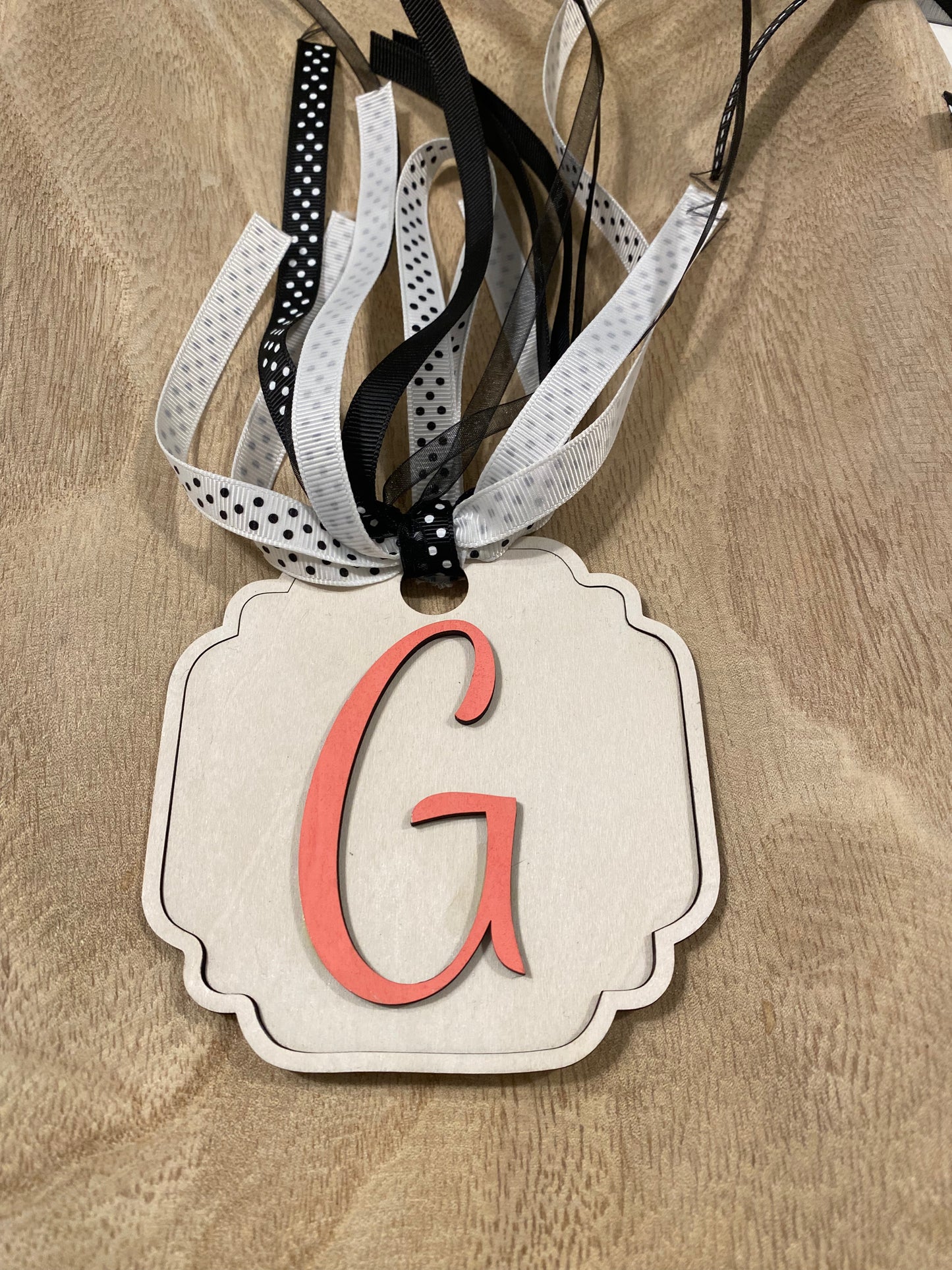 Initial Bag Tag
