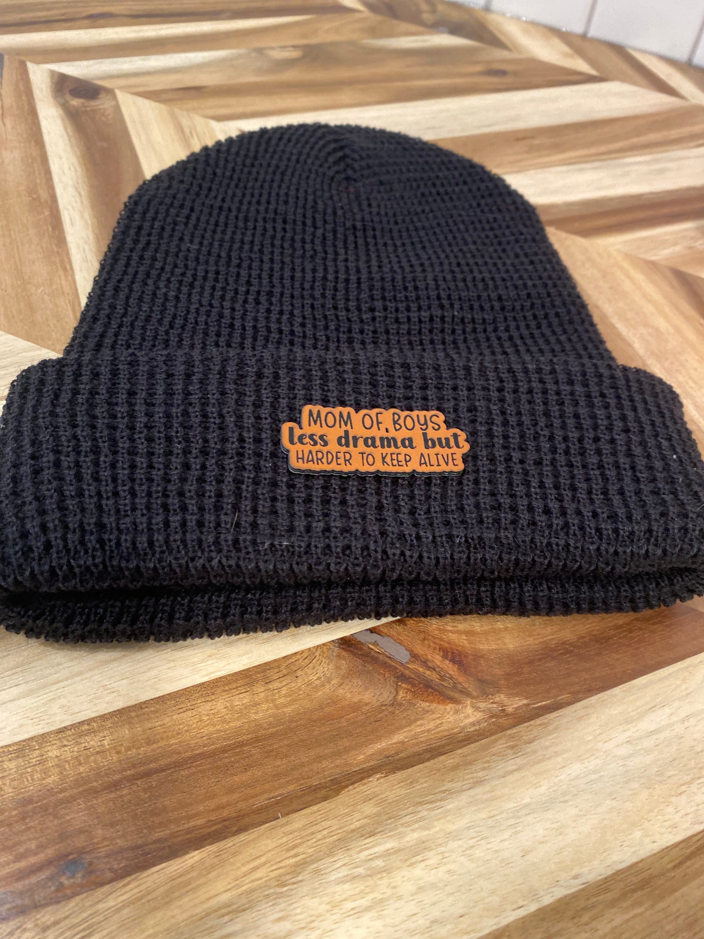 Mom of Boys Less Drama but Harder to Keep Alive Hat