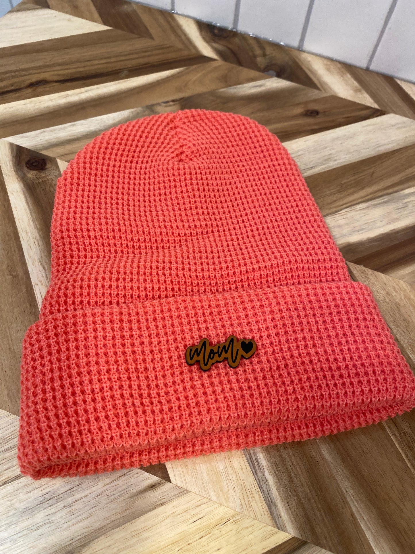 Mom With Small Heart Hat