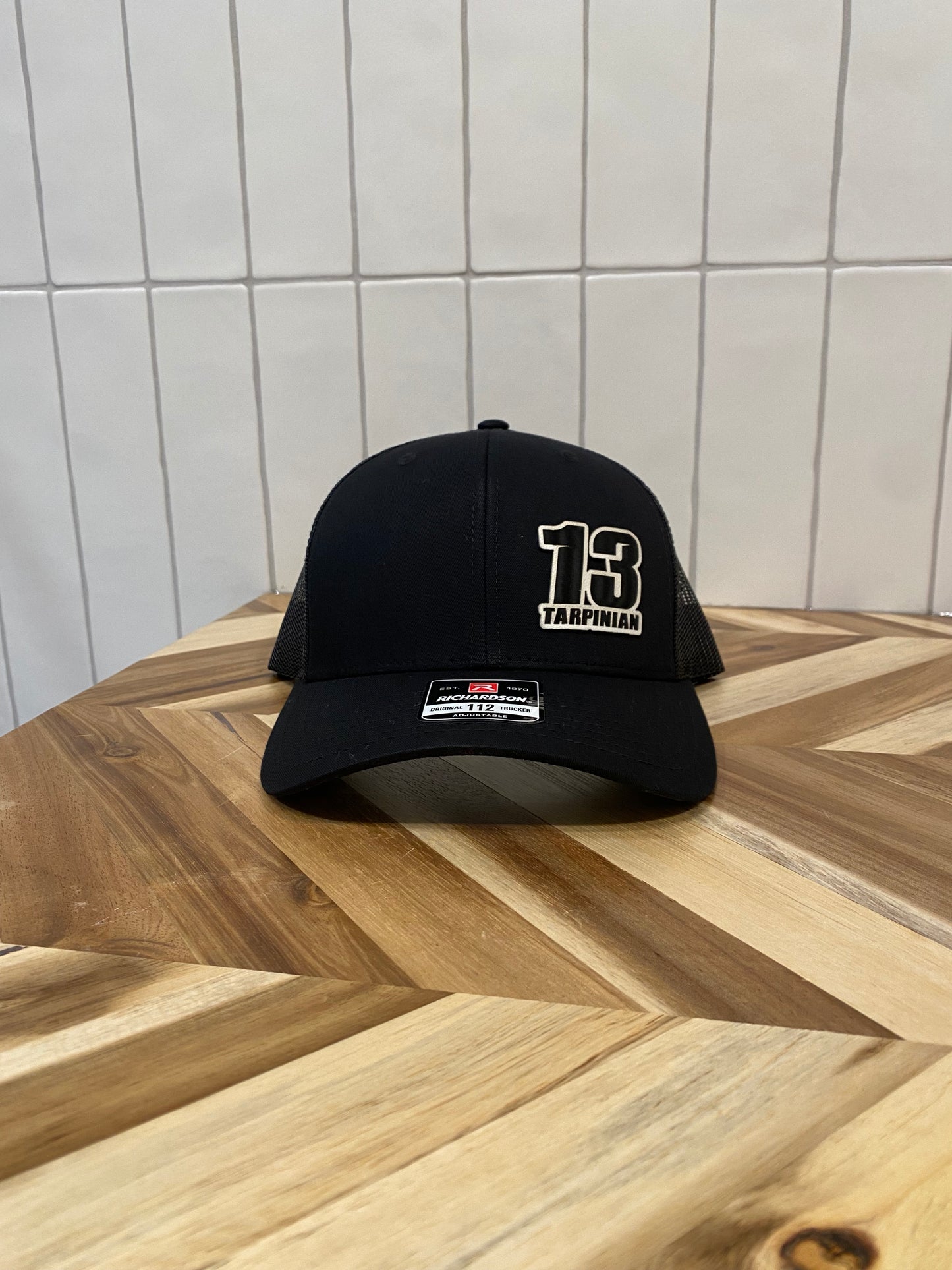 Custom Classic Motocross Race Number and Name Hat
