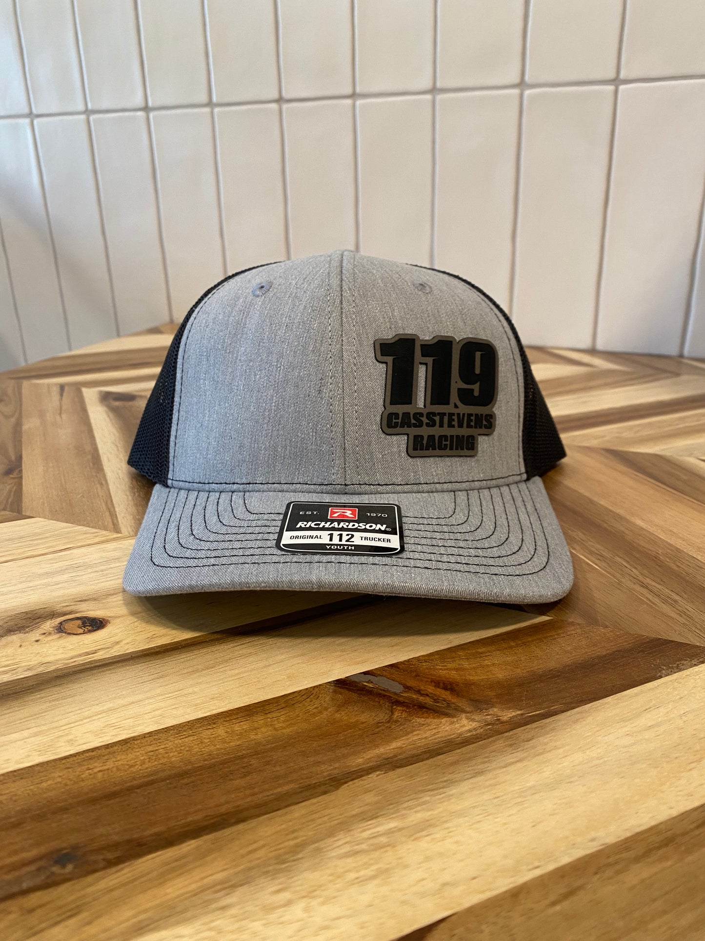 Custom Classic Motocross Race Number and Name Hat