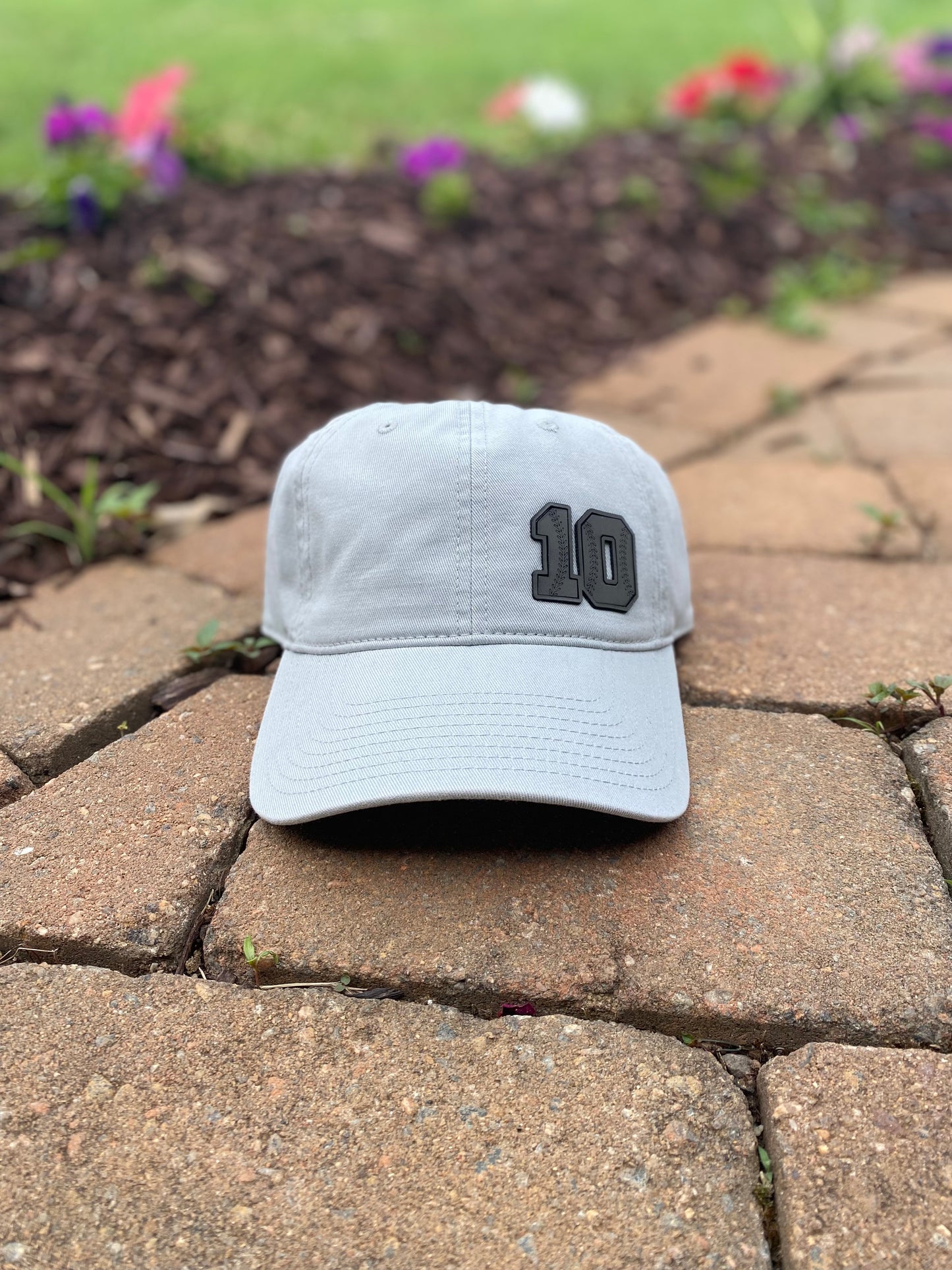 Custom Small Baseball/Softball Engraved Number Hat