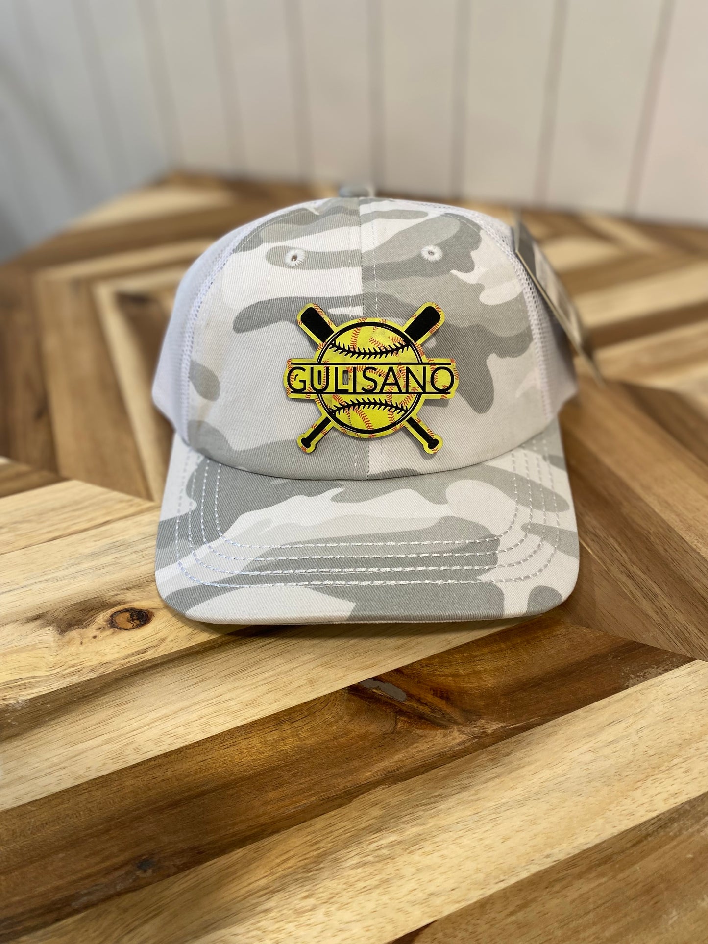CC Beanie White Camo Trucker Snapback Hat