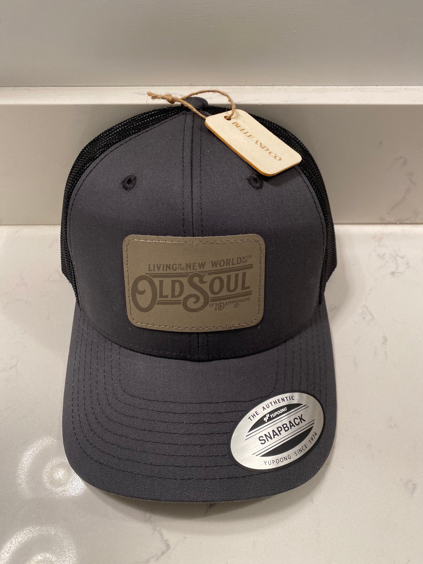 Living With An Old Soul Mens Hat