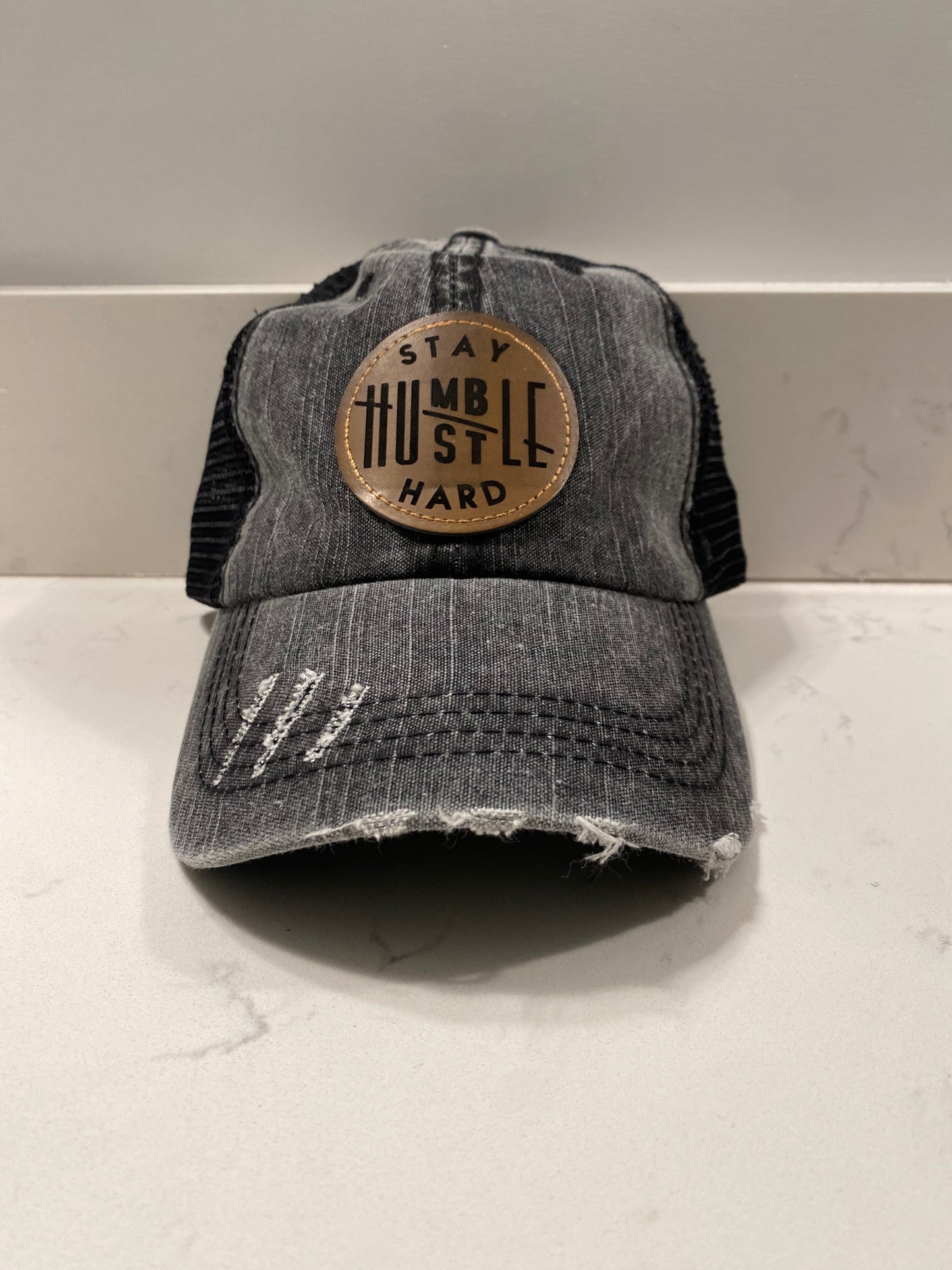 Stay Humble Hustle Hard Hat