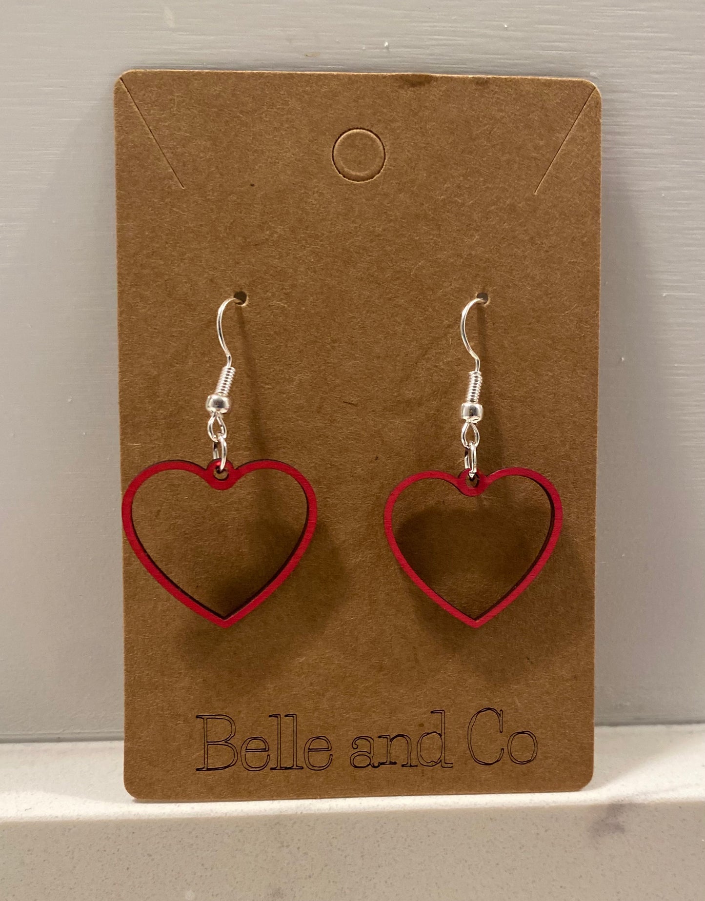 Single Heart Small Earring