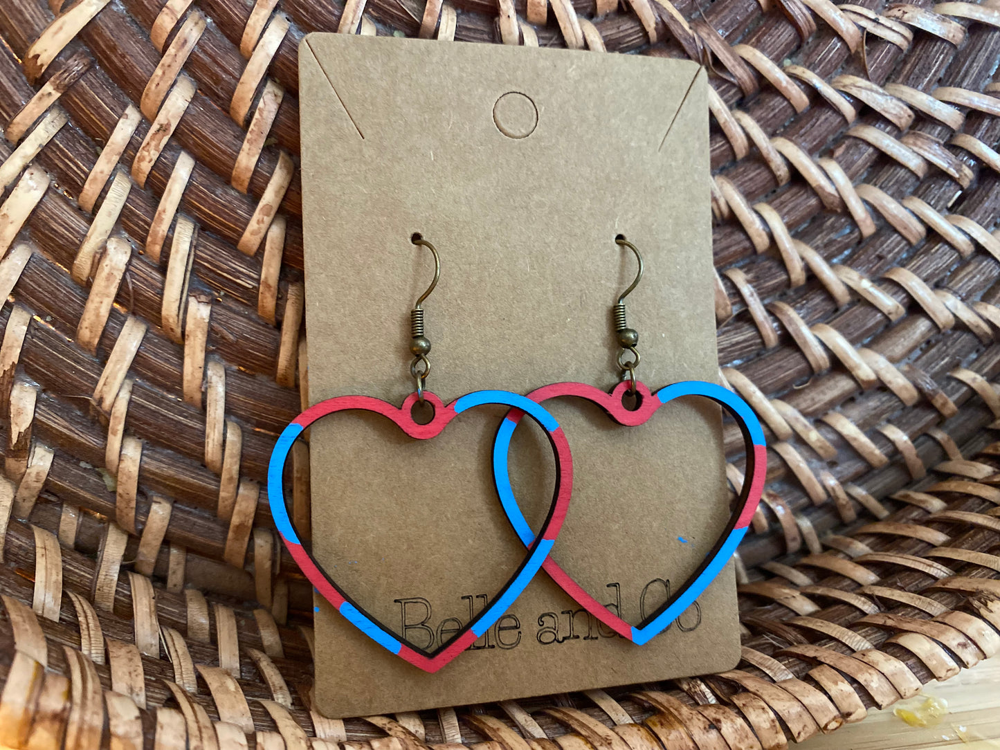 Red, White and Blue Earrings