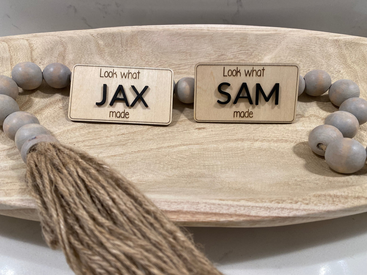 Look What I Did Personalized Magnet
