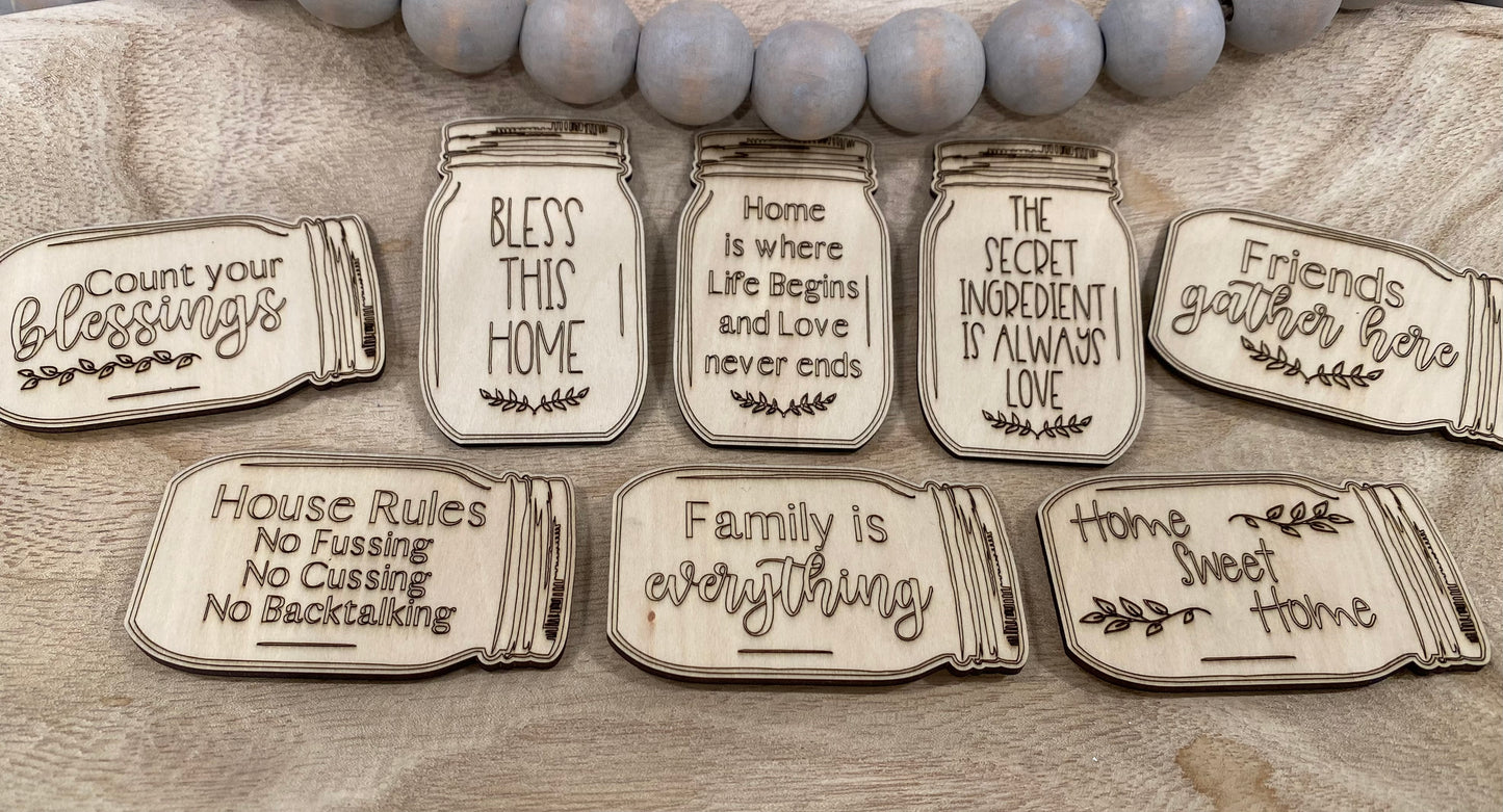 Mason Jar Magnet