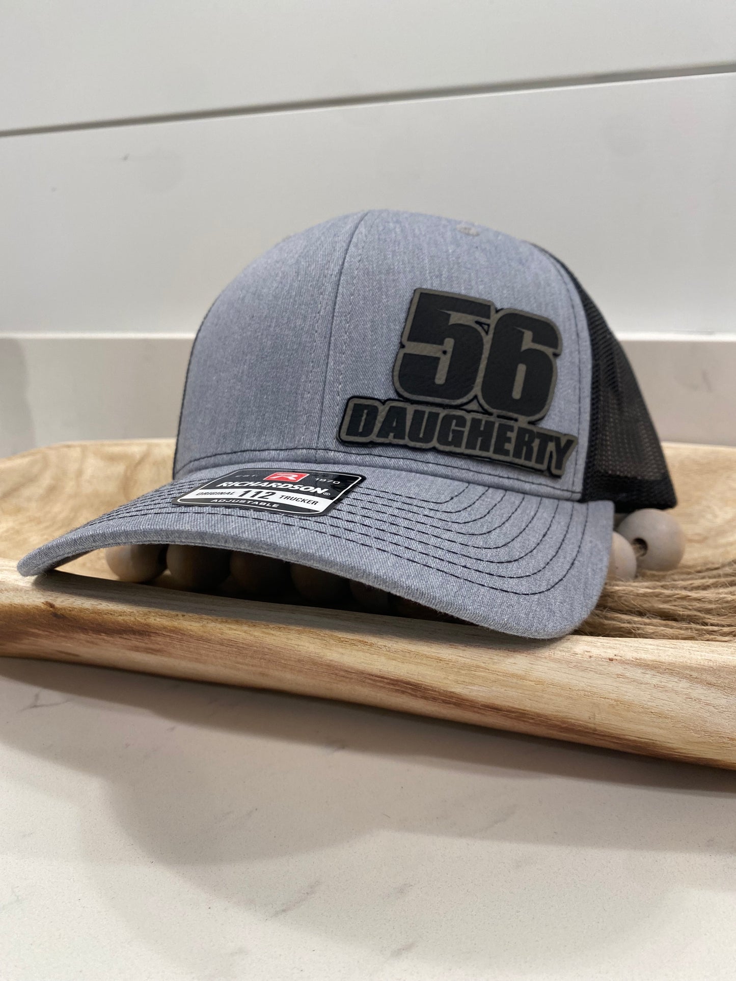 Custom Classic Motocross Race Number and Name Hat