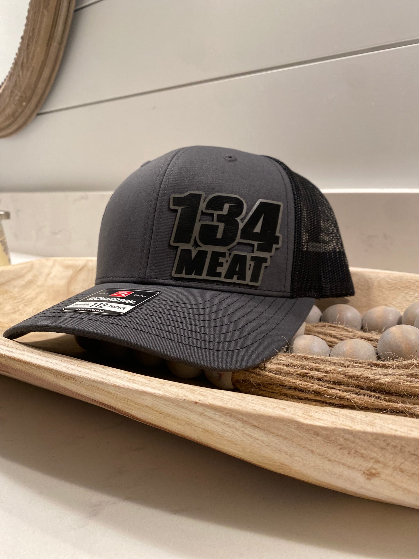 Custom Classic Motocross Race Number and Name Hat