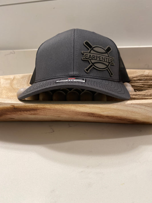 Custom Softball/Baseball with Name/Bat/Ball Design