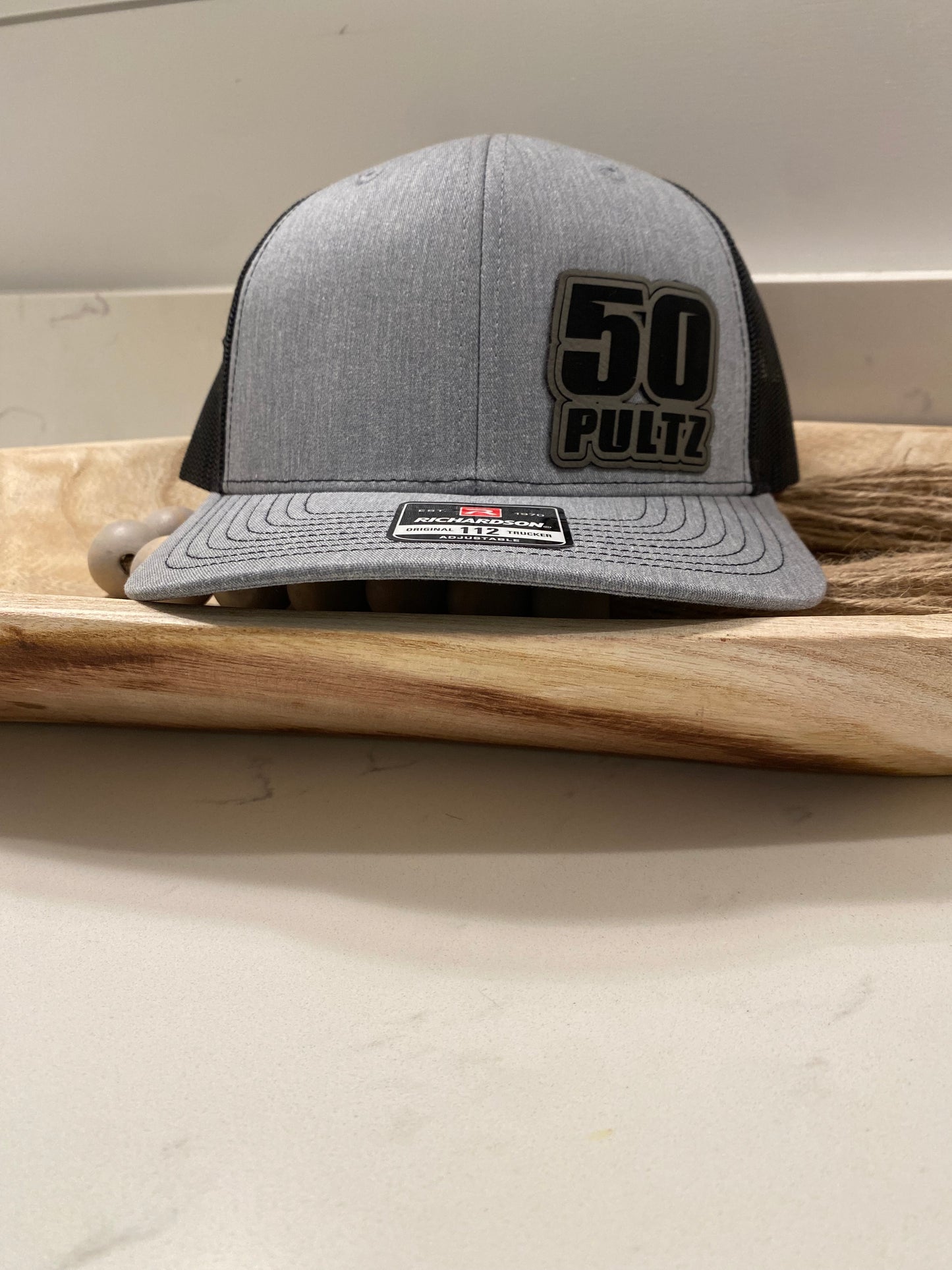 Custom Classic Motocross Race Number and Name Hat