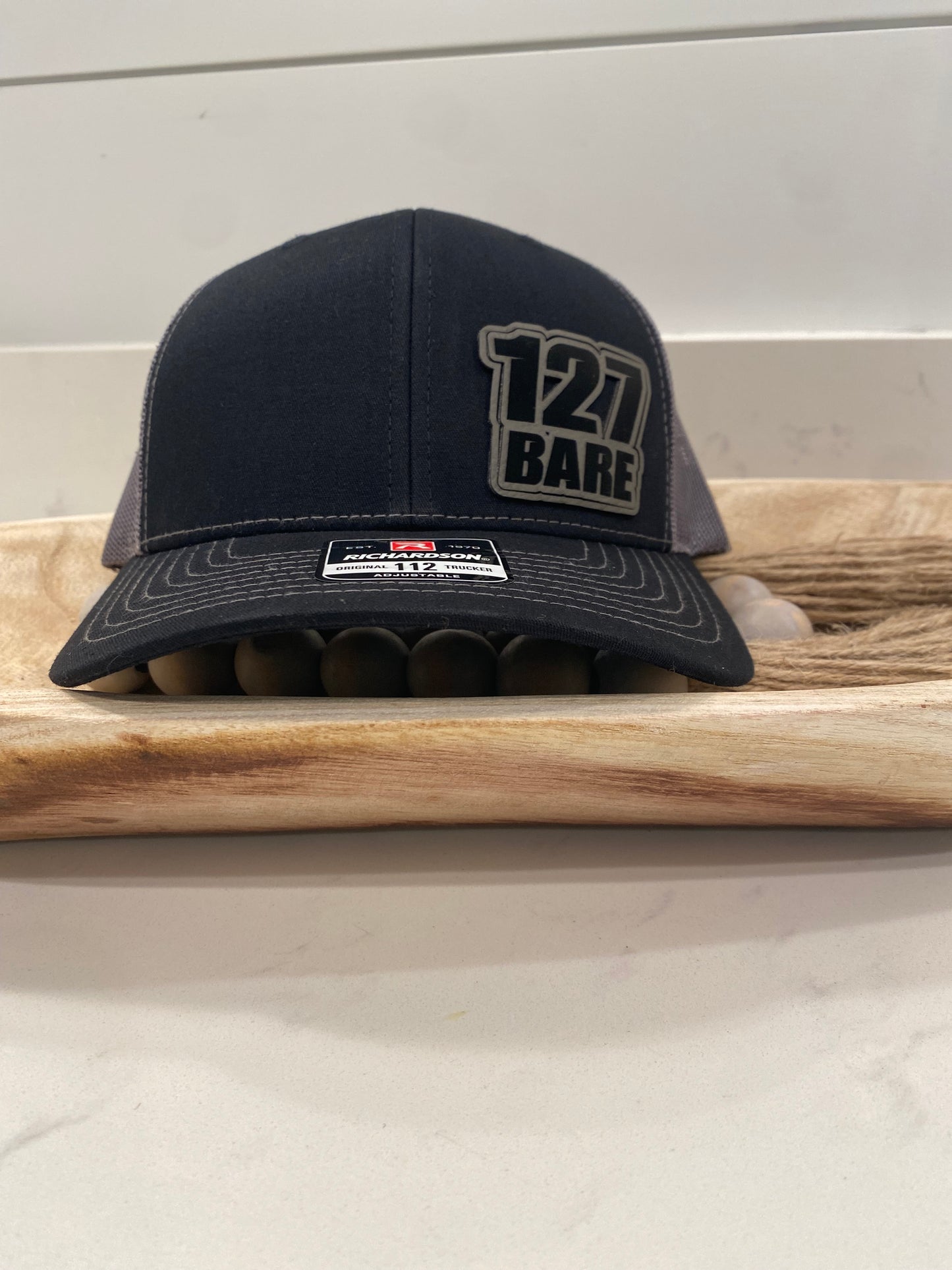 Custom Classic Motocross Race Number and Name Hat