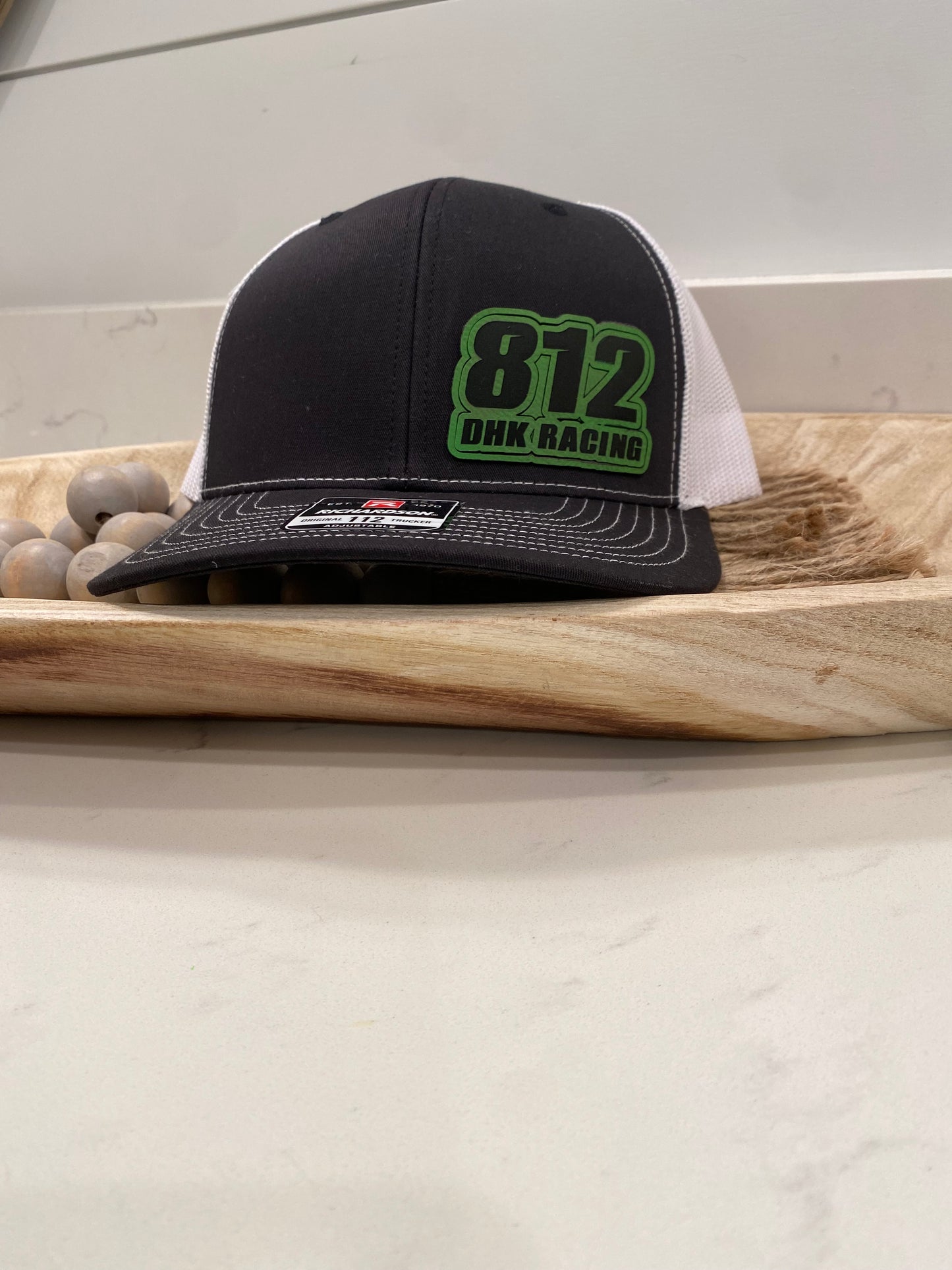Custom Classic Motocross Race Number and Name Hat