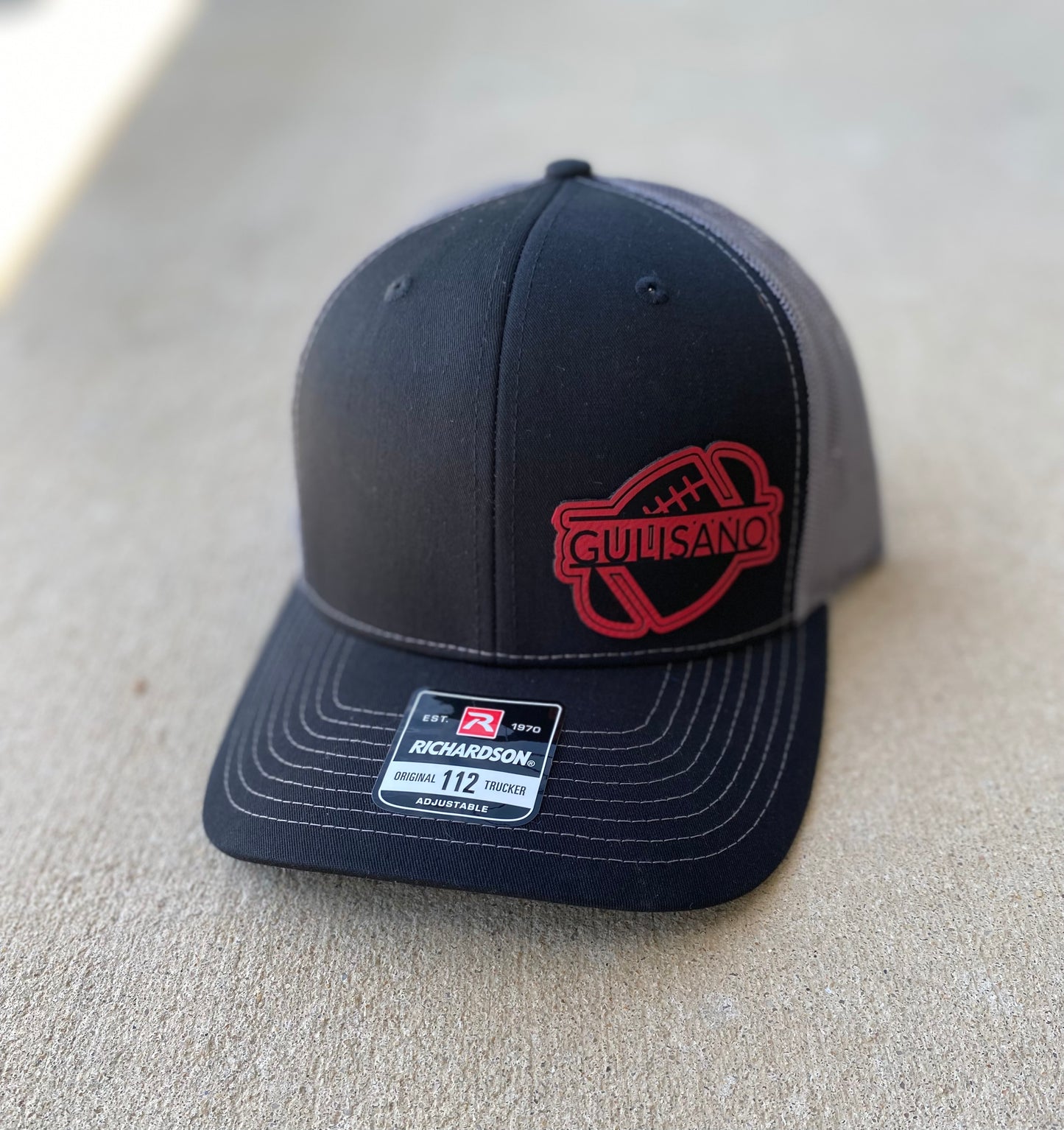 Custom Hat with Football Design & Name