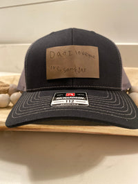 Personalized Note Hat