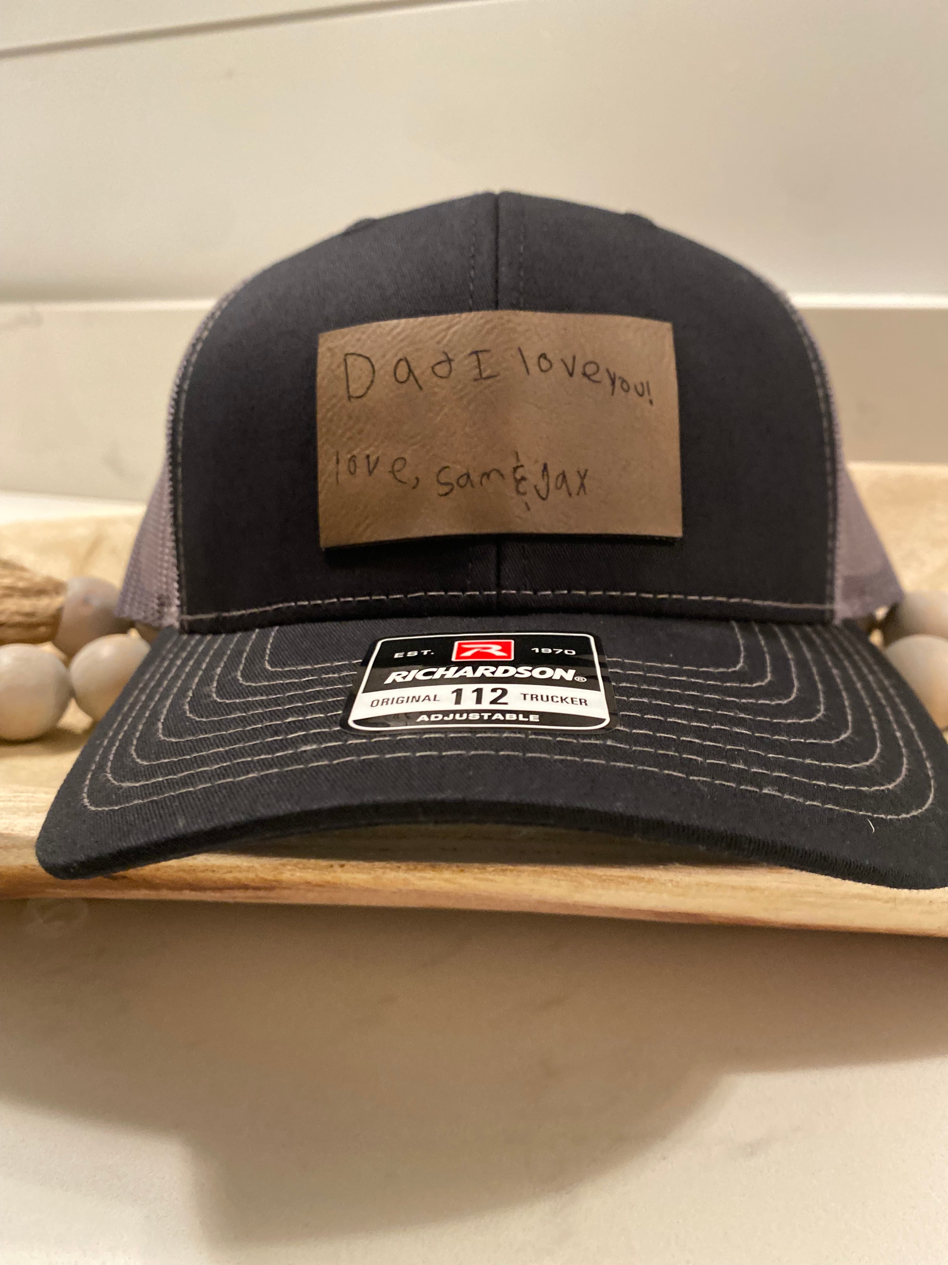 Personalized Note Hat