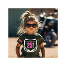 Custom Distressed Motocross Pullover Hoodie