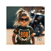 Distressed Custom Nameplate Motocross Pullover Hoodie