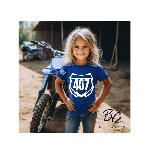 Custom Distressed Motocross Pullover Hoodie