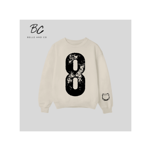 Custom Distressed Motocross Sweatshirt