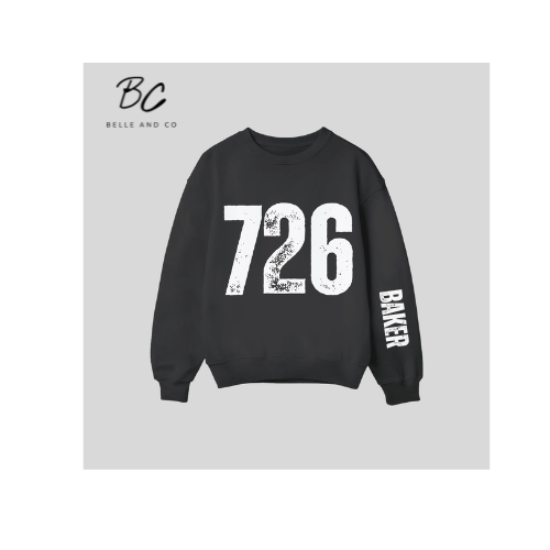 Custom Distressed Motocross Sweatshirt