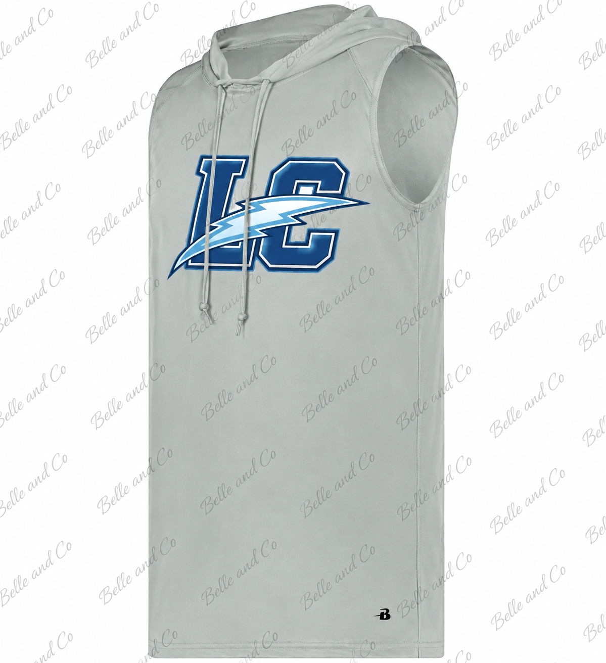 B-Core Lincoln County Chargers Sleeveless Hoodie