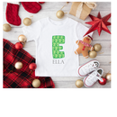Kids Christmas Initial T Shirts 3 Prints Available