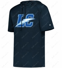 Adult Lincoln County Chargers  B-Core Short Sleeve Hoodie