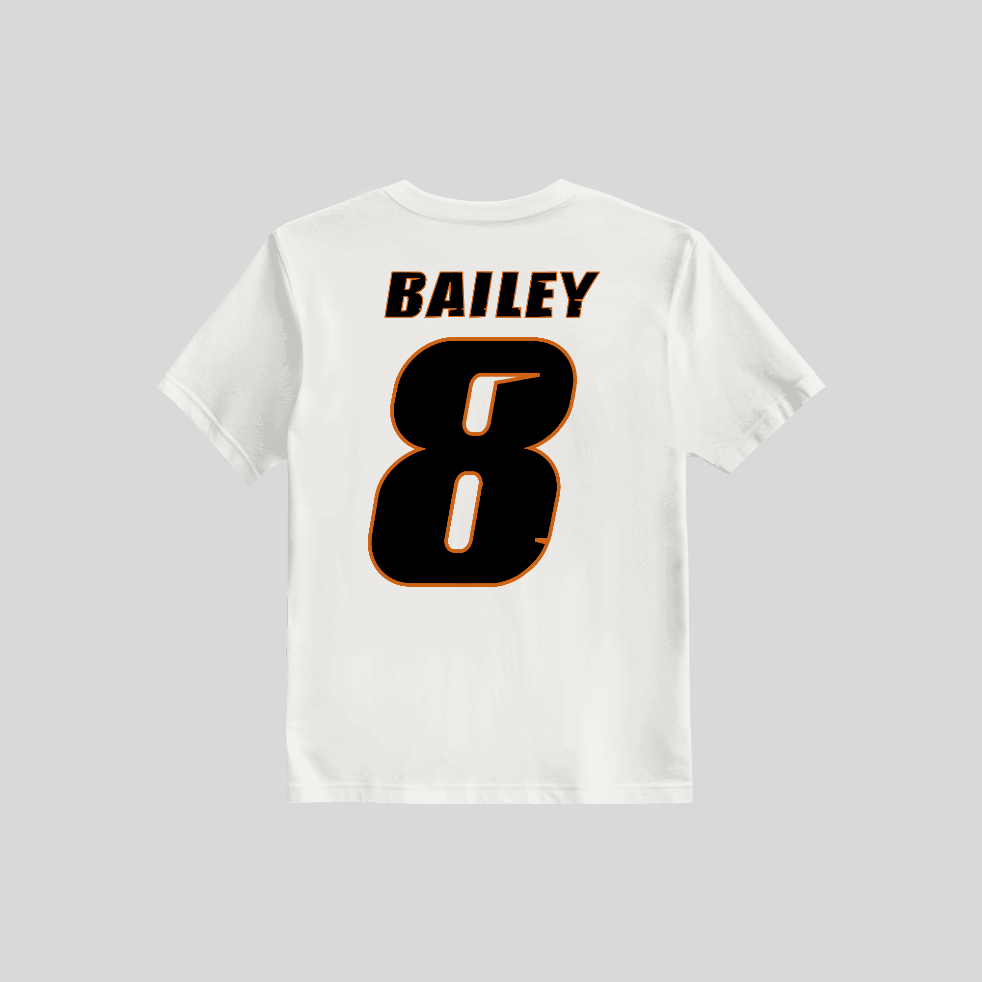 Custom Motocross Name & Number Tee