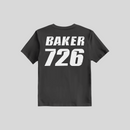 Eat, Sleep, Motocross Repeat Custom Name & Number on Back Pullover Hoodie