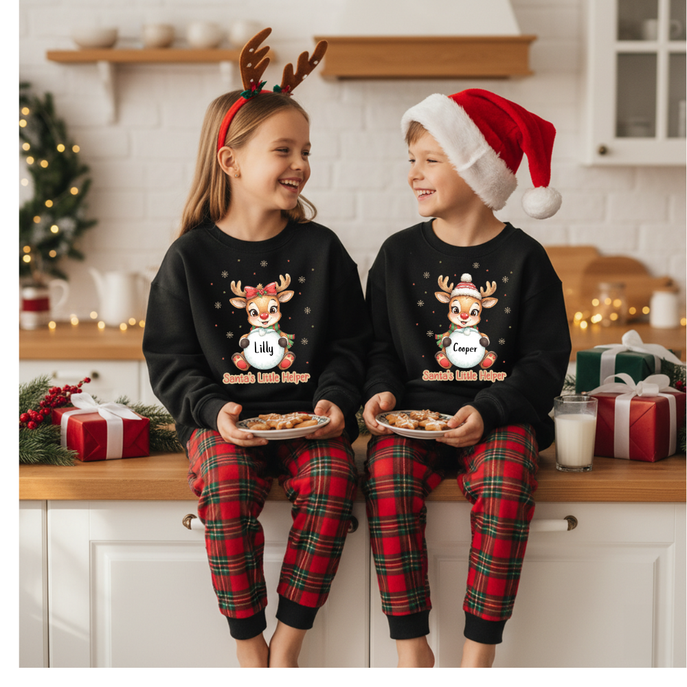 Custom Youth Holiday Crewneck