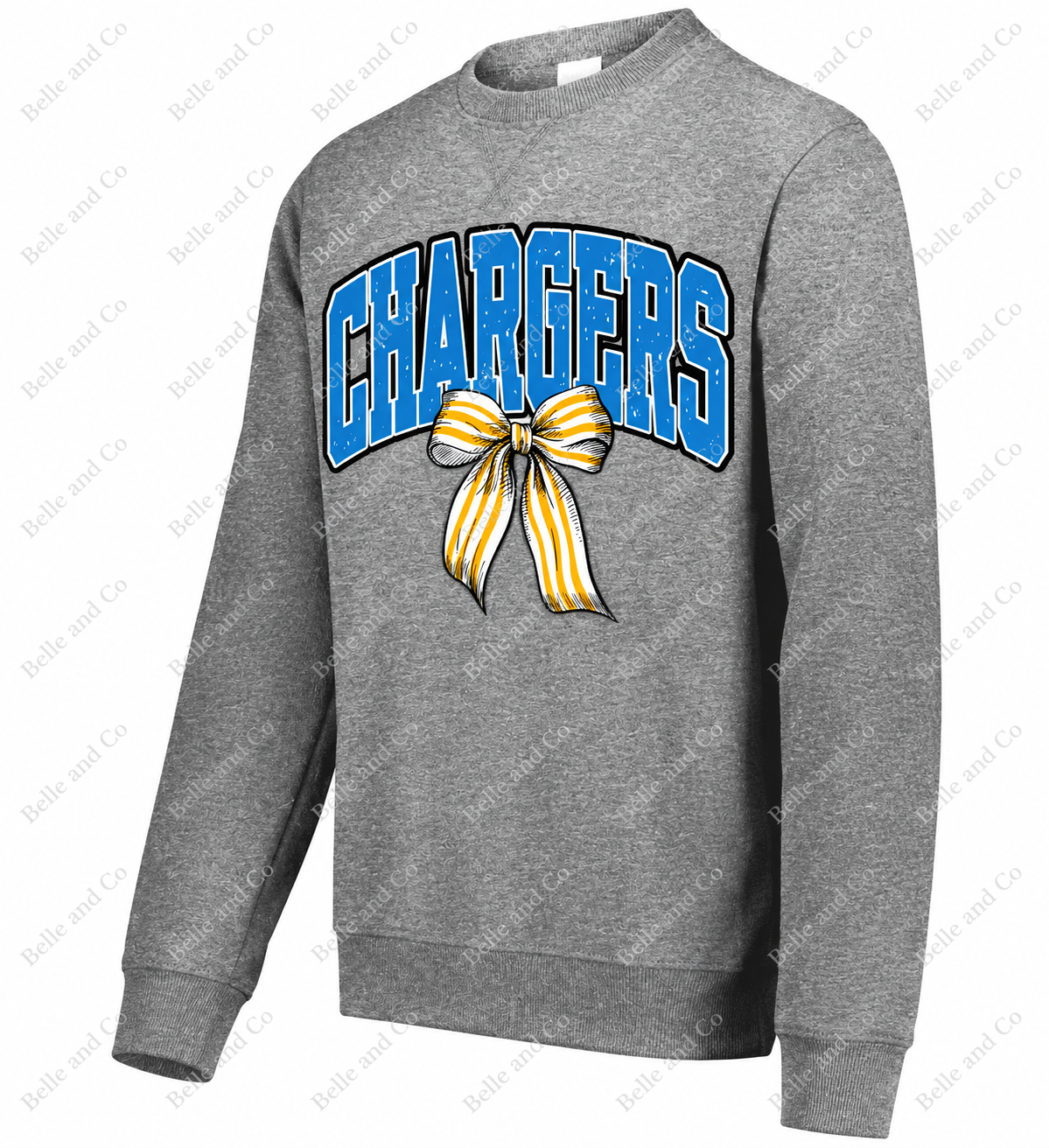 Adult Augusta Lincoln County Chargers Crewneck