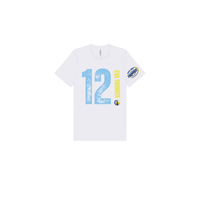 Custom Belle and Co Distressed Volleyball Short Sleeve Tee