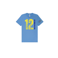 Custom Belle and Co Distressed Volleyball Short Sleeve Tee