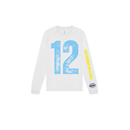 Custom Belle and Co Distressed Volleyball Long Sleeve Tee