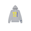 Custom Belle and Co Distressed Volleyball Hooded Sweatshirt