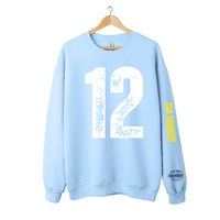 Sports Mama Crewneck w/Sleeve Personalization Various Sports Available