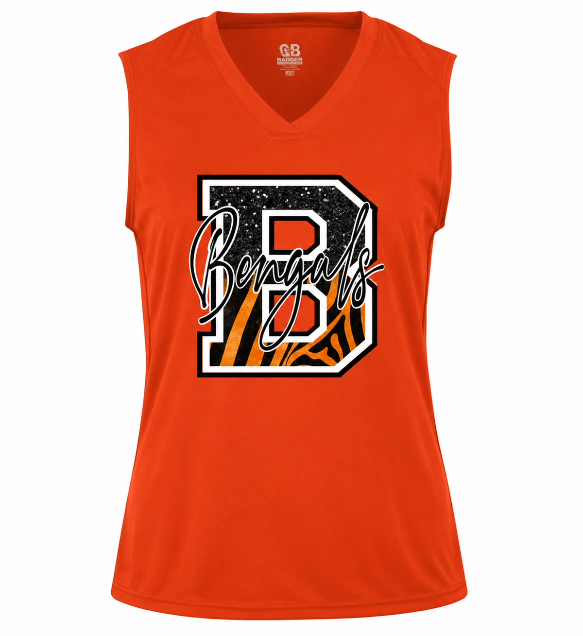 Ladies Brawley Bengals B-Core Sleeveless Tee