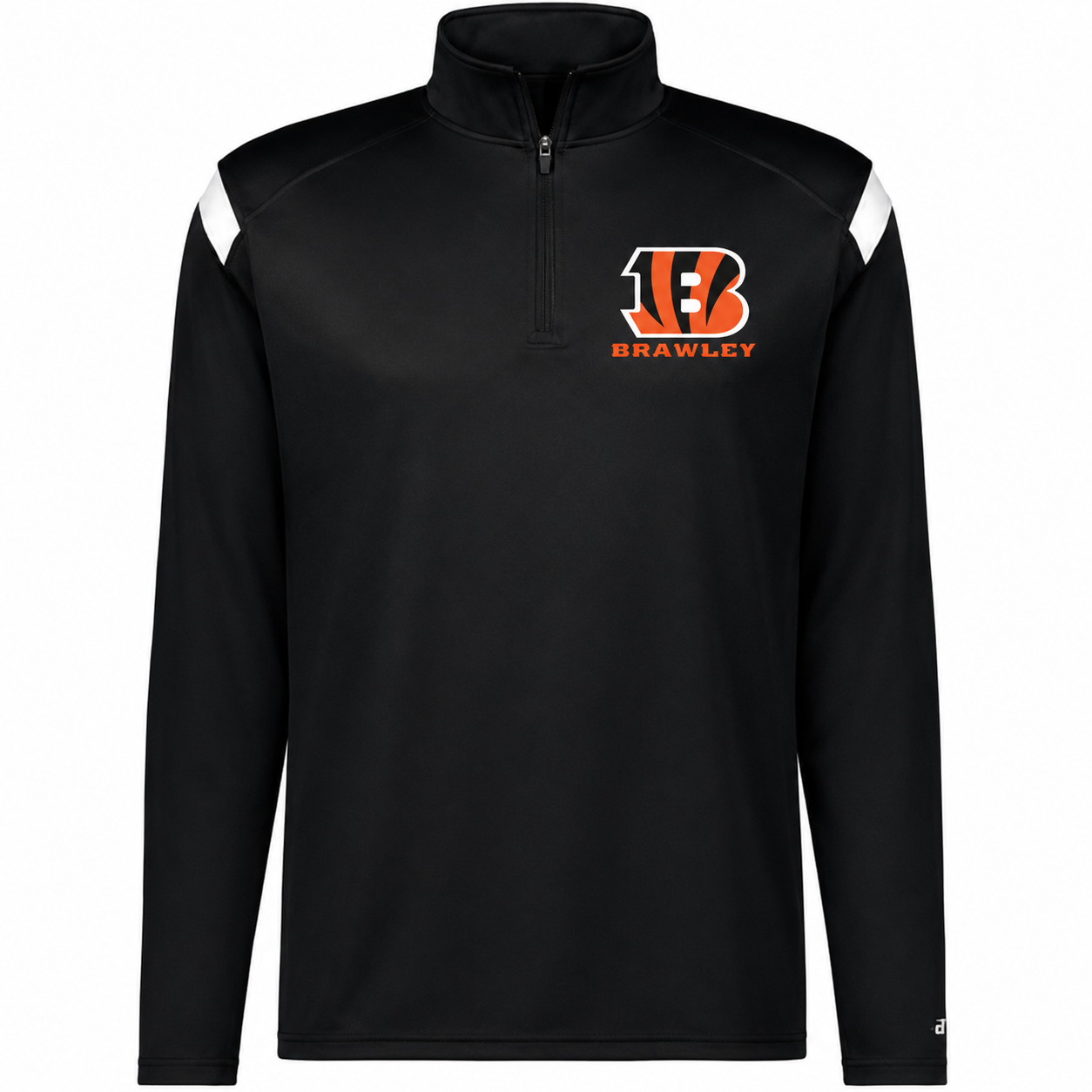 Adult Brawley Bengals Badger 1/4 Zip