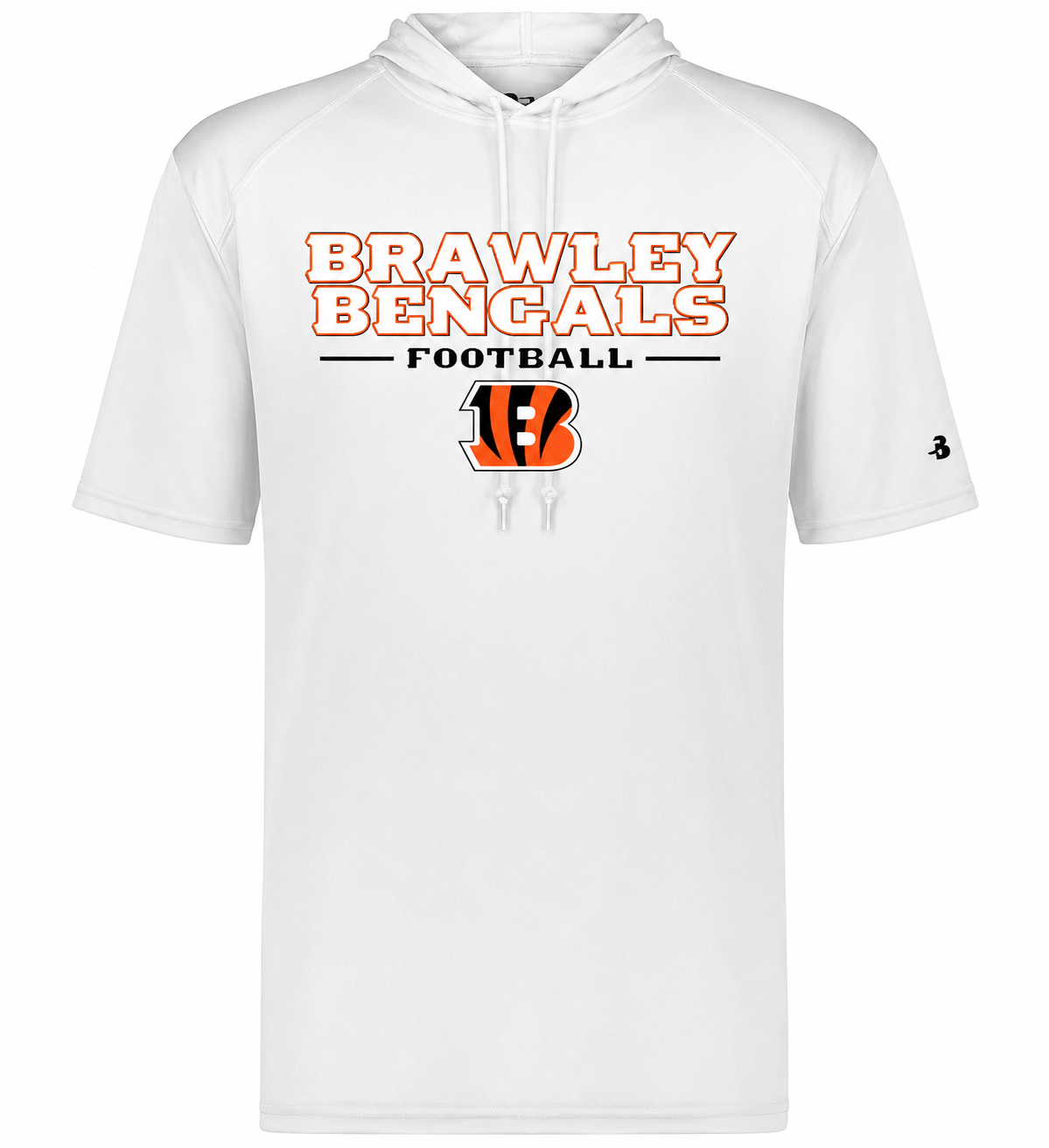 Adult Brawley Bengals B-Core Short Sleeve Hoodie