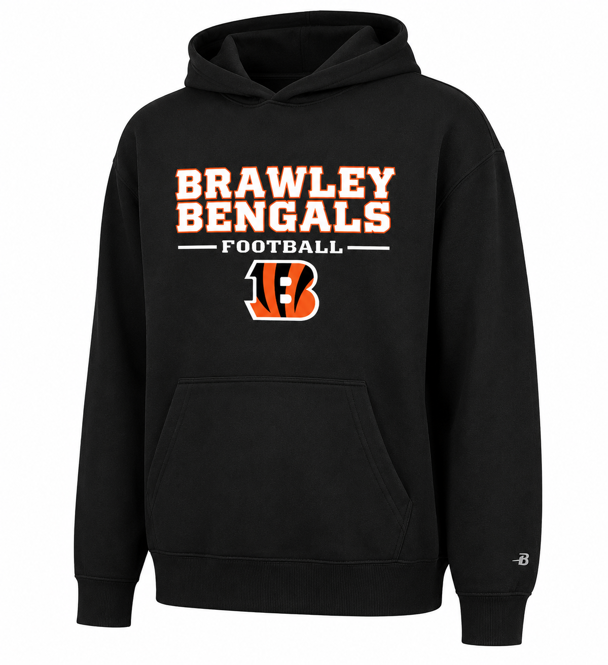 Youth Brawley Bengals Athletic Fleece Hoodie
