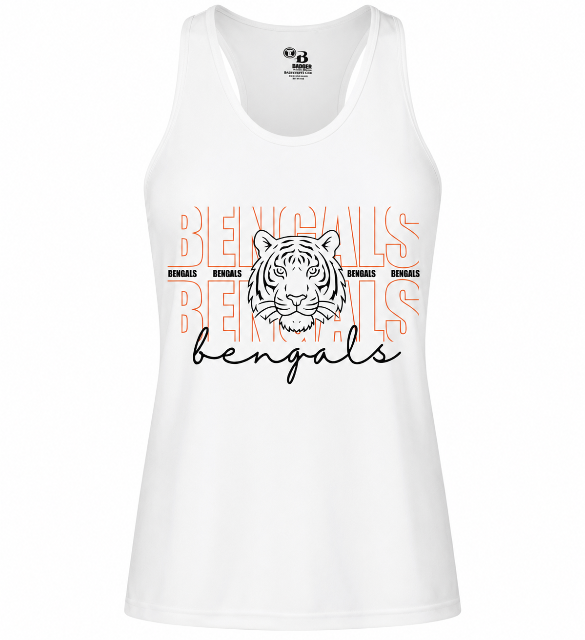 Ladies Brawley Bengals B-Core Racerback Tank