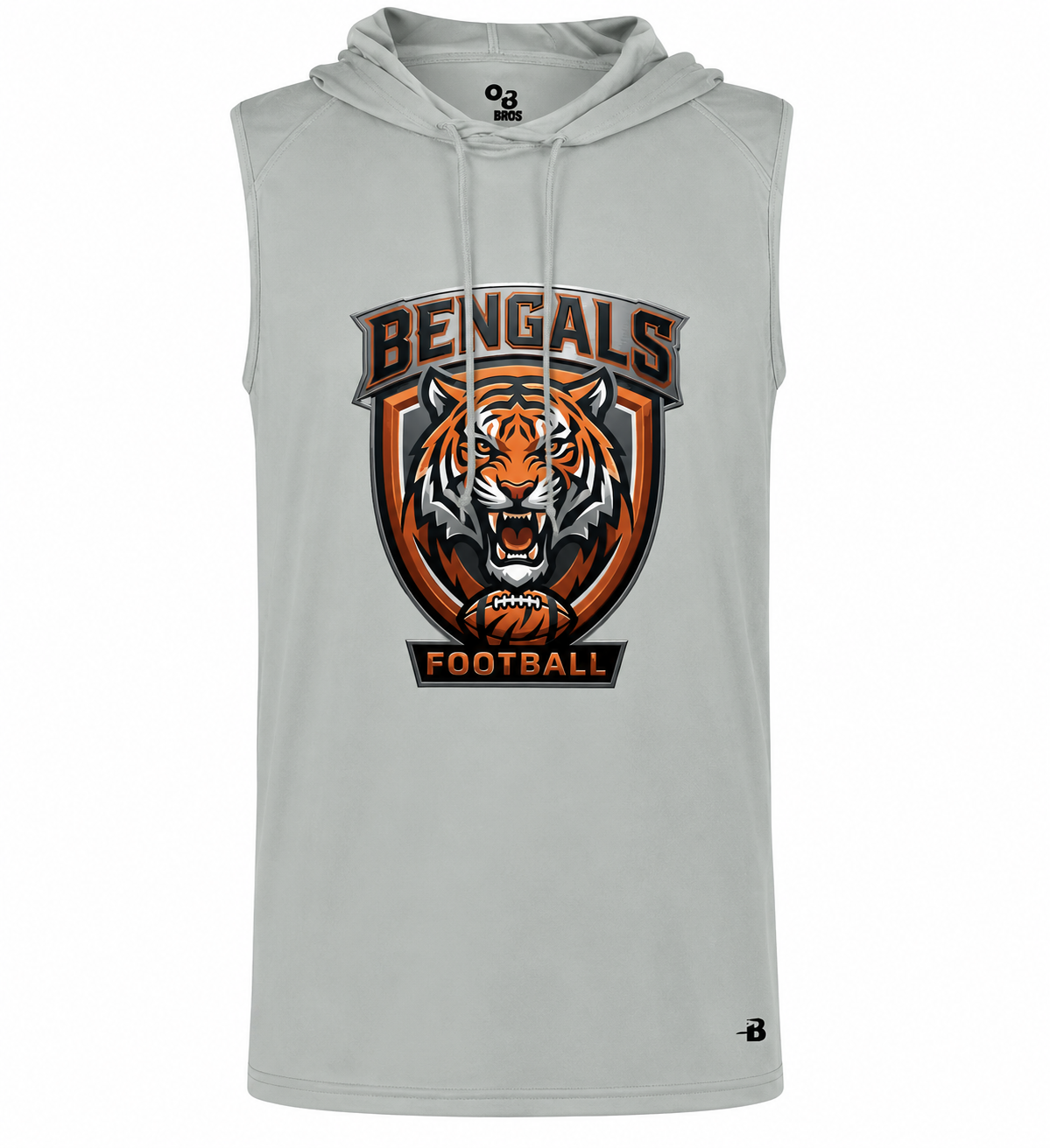 Adult Brawley Bengals B-Core Sleeveless Hoodie