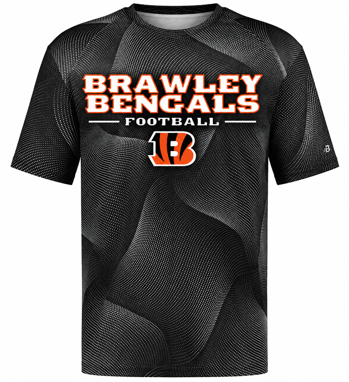 Adult Brawley Bengals Warp Short Sleeve Tee