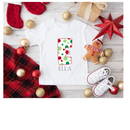 Kids Christmas Initial T Shirts 3 Prints Available