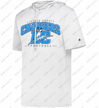 Adult Lincoln County Chargers  B-Core Short Sleeve Hoodie